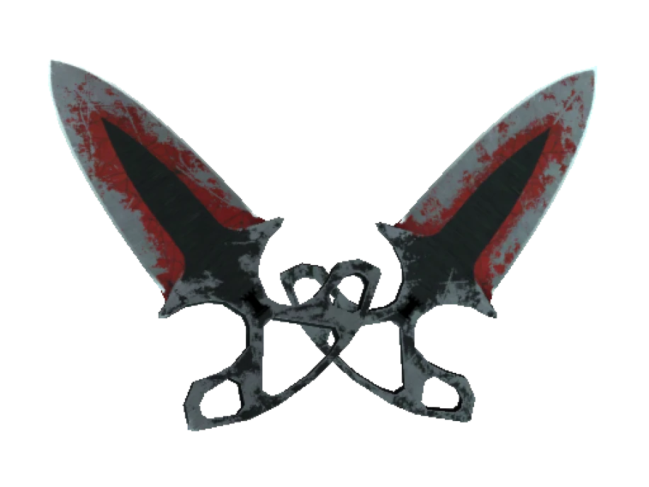 ★ StatTrak™ Shadow Daggers | Crimson Web (Battle-Scarred) - Image 1