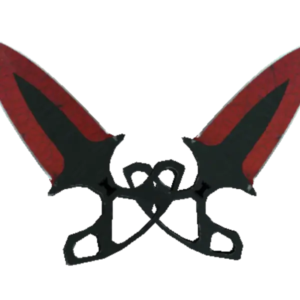 ★ StatTrak™ Shadow Daggers | Crimson Web (Well-Worn)