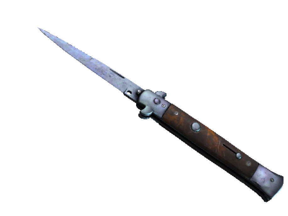★ StatTrak™ Stiletto Knife | Blue Steel (Minimal Wear) - Image 1