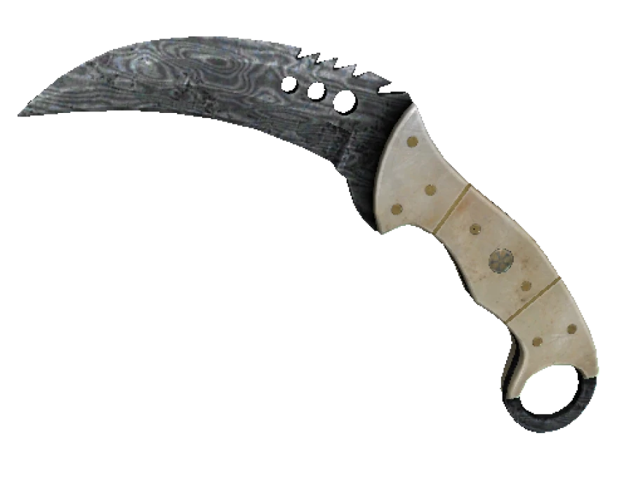 ★ StatTrak™ Talon Knife | Damascus Steel (Battle-Scarred) - Image 1
