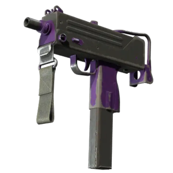 MAC-10 | Ultraviolet (Battle-Scarred)