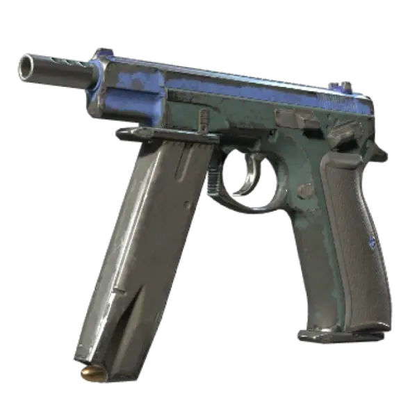 Souvenir CZ75-Auto | Indigo (Battle-Scarred)