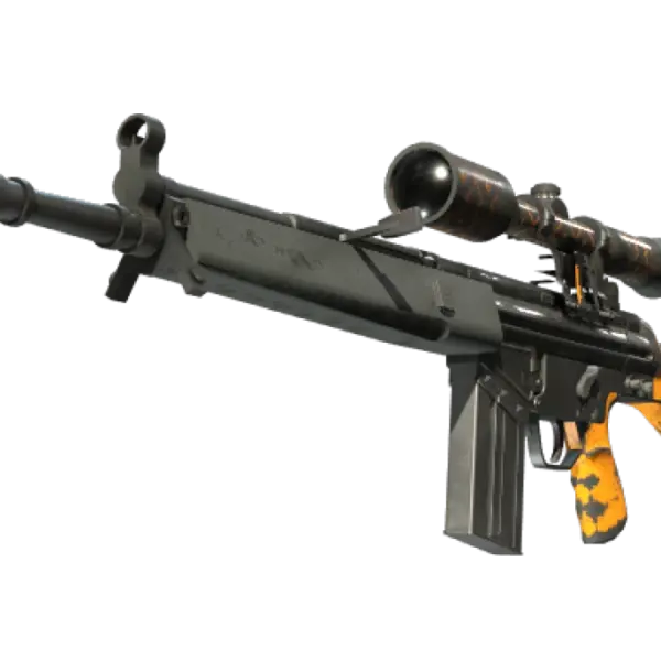 Souvenir G3SG1 | Orange Kimono (Battle-Scarred)