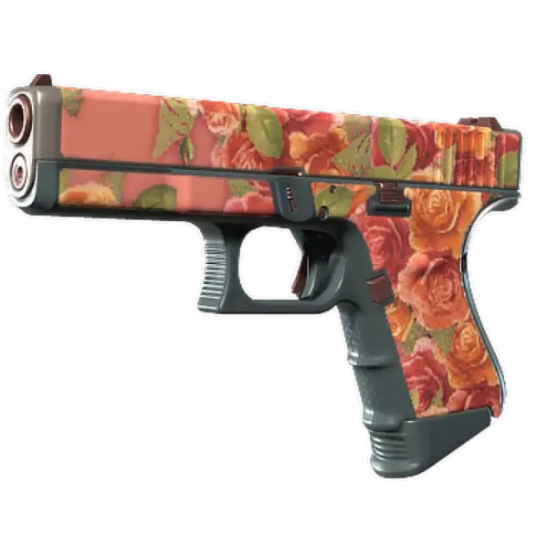 Souvenir Glock-18 | Coral Bloom (Minimal Wear)