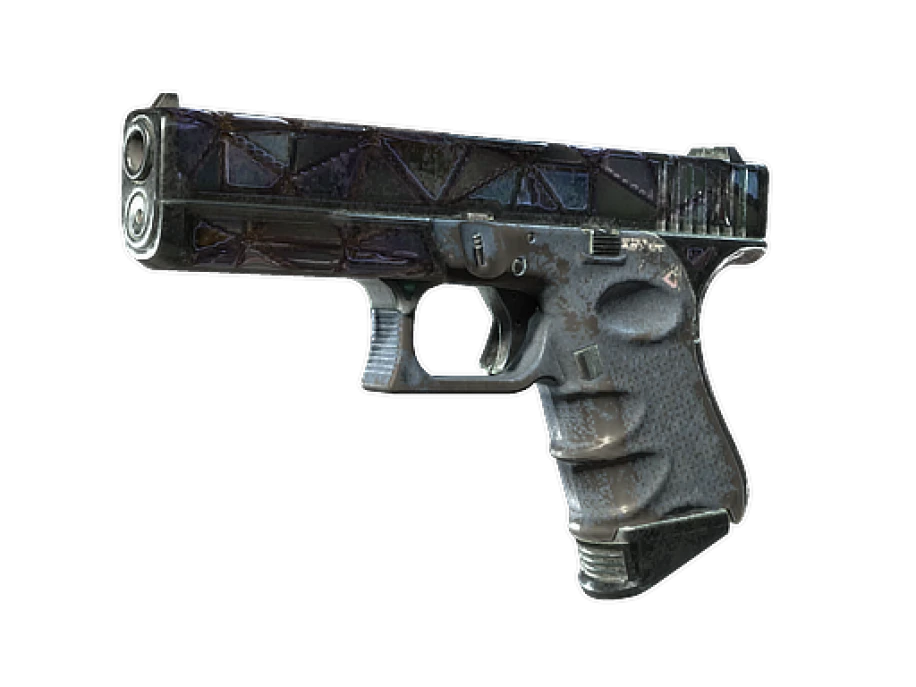 Souvenir Glock-18 | Mirror Mosaic (Battle-Scarred) - Image 1