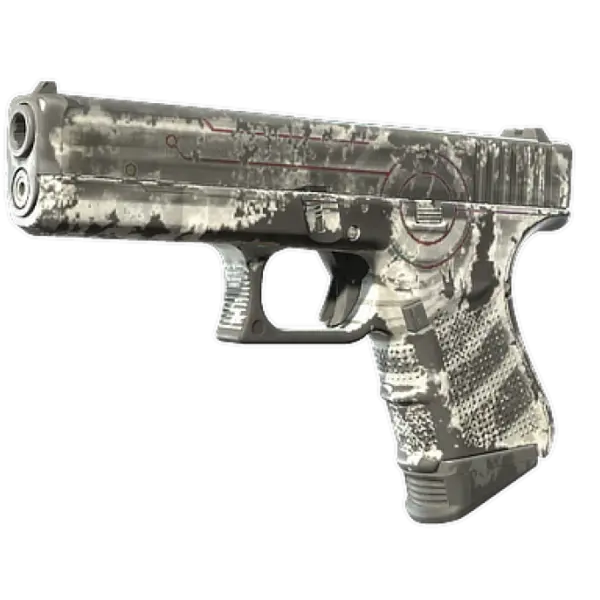 Souvenir Glock-18 | Trace Lock (Battle-Scarred)