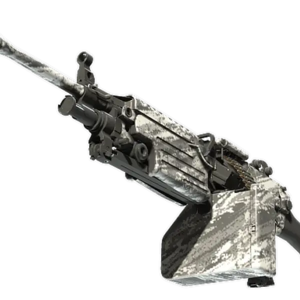 Souvenir M249 | Sleet (Minimal Wear)