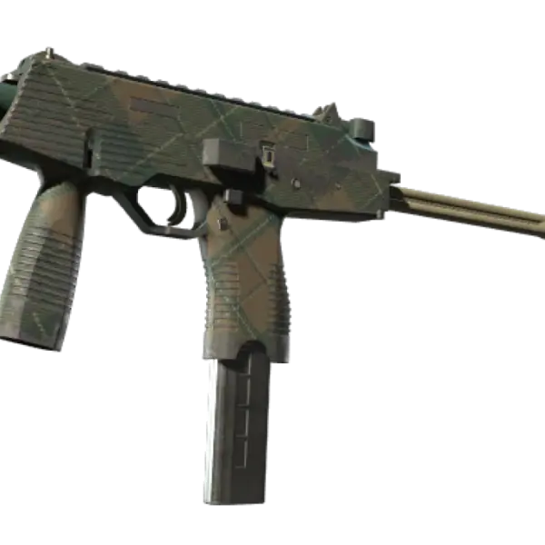 Souvenir MP9 | Green Plaid (Field-Tested)
