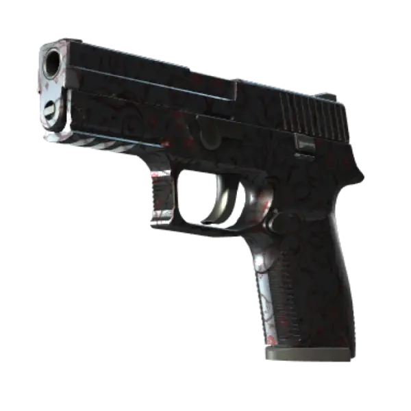 Souvenir P250 | Dark Filigree (Minimal Wear)