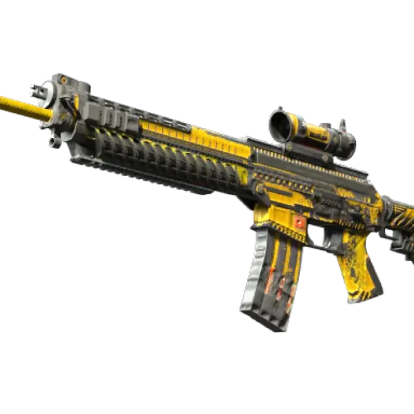 Souvenir SG 553 | Hazard Pay (Battle-Scarred)
