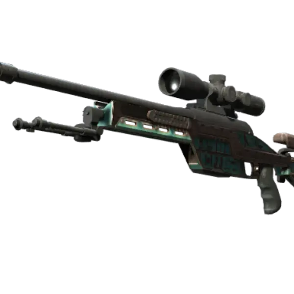 Souvenir SSG 08 | Azure Glyph (Field-Tested)
