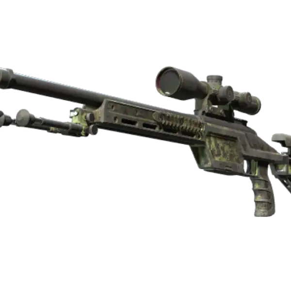 Souvenir SSG 08 | Lichen Dashed (Battle-Scarred)