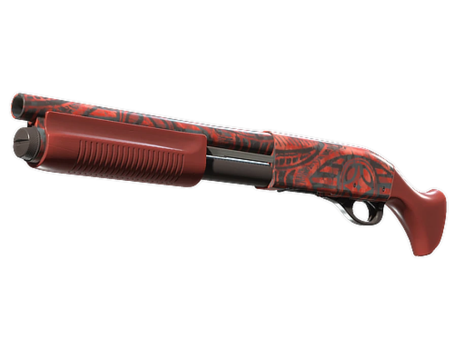 Souvenir Sawed-Off | Crimson Batik (Minimal Wear) - Image 1