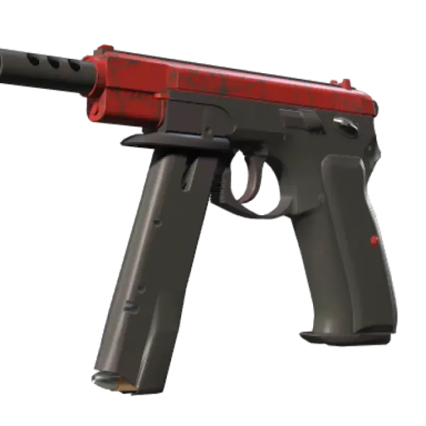 StatTrak™ CZ75-Auto | Crimson Web (Minimal Wear)