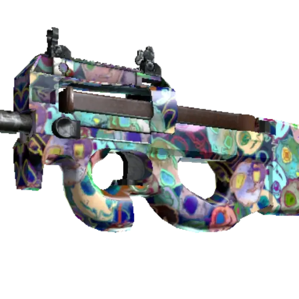 StatTrak™ P90 | Death by Kitty (Minimal Wear)