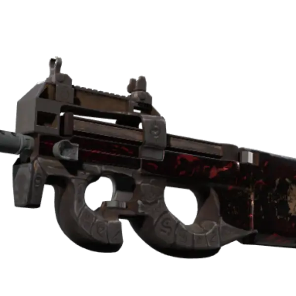 StatTrak™ P90 | Shallow Grave (Well-Worn)