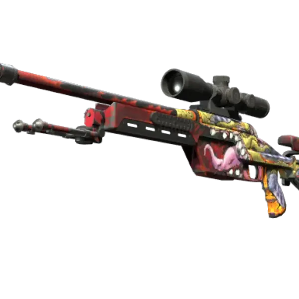 StatTrak™ SSG 08 | Bloodshot (Well-Worn)