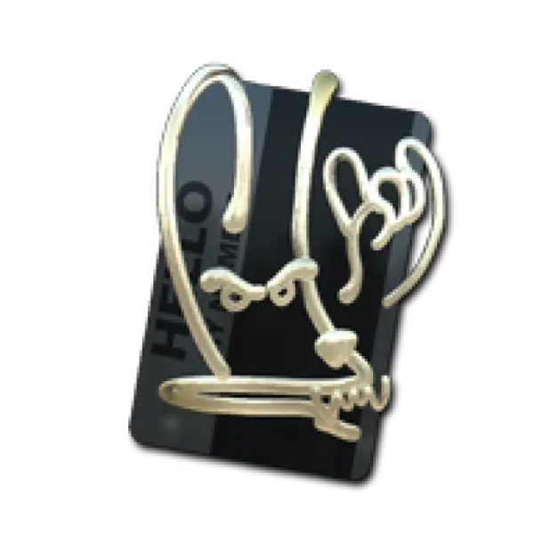 Sticker | Hello M4A4 (Gold)