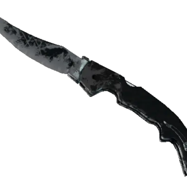 ★ StatTrak™ Falchion Knife | Night (Battle-Scarred)