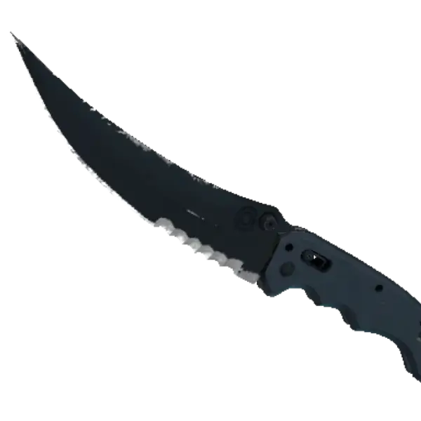 ★ StatTrak™ Flip Knife | Night (Well-Worn)