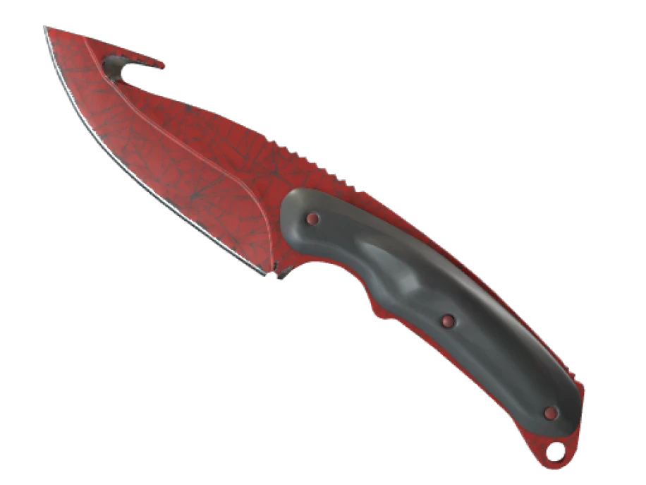 ★ StatTrak™ Gut Knife | Crimson Web (Minimal Wear) - Image 1