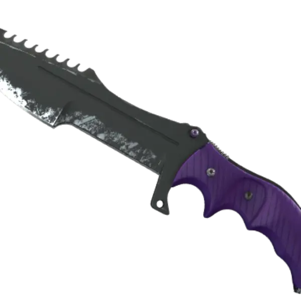 ★ StatTrak™ Huntsman Knife | Ultraviolet (Well-Worn)
