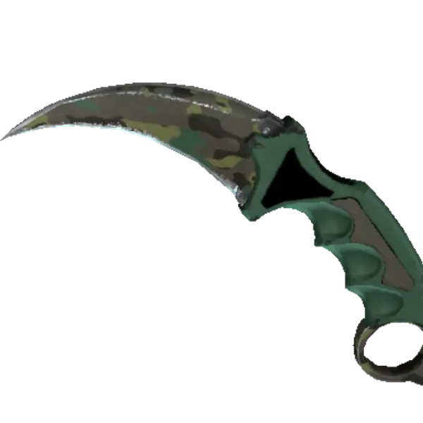 ★ StatTrak™ Karambit | Boreal Forest (Well-Worn)