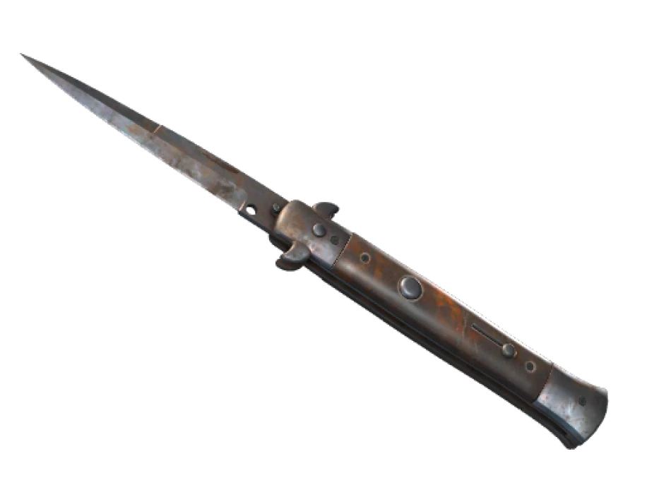 ★ StatTrak™ Stiletto Knife | Rust Coat (Well-Worn) - Image 1